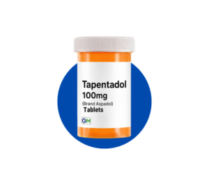 Box of Aspadol 100 mg tapentadol tablets