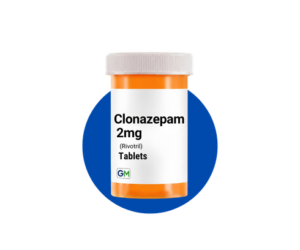 Box packaging for Rivotril 2 mg clonazepam tablets